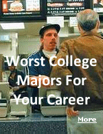 Pick the wrong college major and you might wind up working at a fast food restaurant with a 4 year degree.